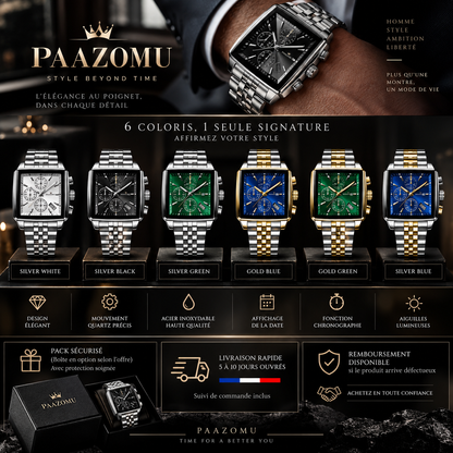 Montres Homme Signature — Élégance Précision et style unique.